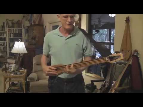 beede-bass-stick-"acu-fretless"-demo