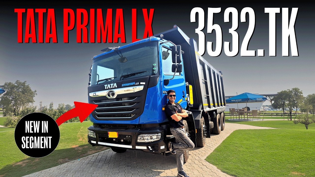 Новинка в сегменте! Самосвал TATA PRIMA LX 3532.TK | Готов к работе в горнодобывающей и строитель...