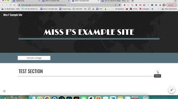 Google Sites - Collapsible Group