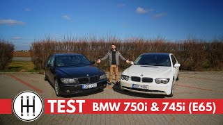 TEST BMW 745i v 750i (E65) CZ/SK