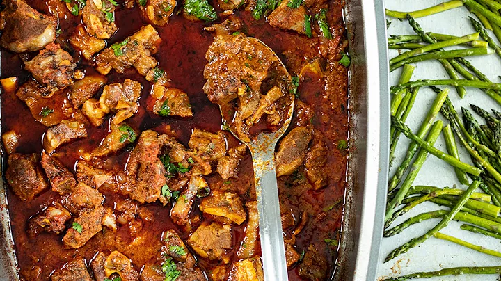 A Delicious Mediterranean Dinner with Harissa Lamb
