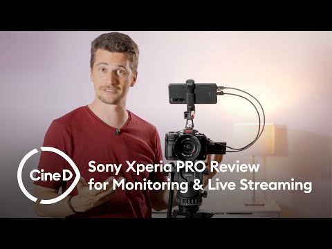 Sony Xperia PRO Review as a Camera Monitor and Live Streaming Phone