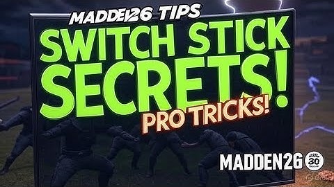 Madden 26 Switch Stick Tips the Pros Don’t Tell You! 🔥