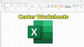 How To Center Worksheets Both Horizontally and Vertically in Excel