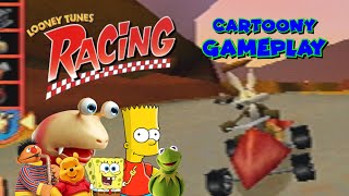 Cartoony Gameplay: Looney Tunes Racing PART 1