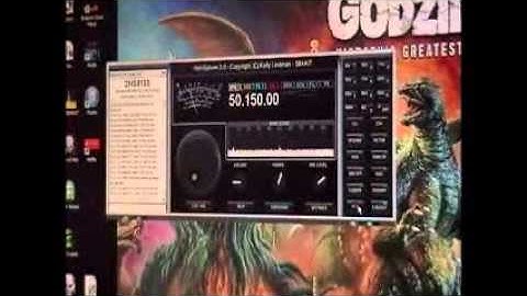 QSO With France on Hamsphere