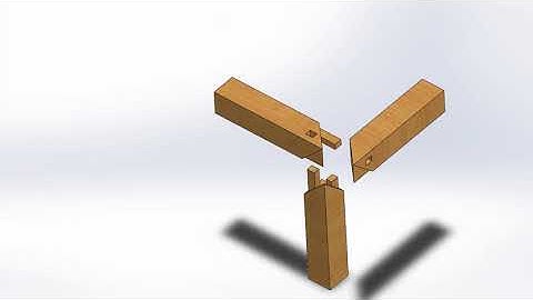 3 way corner miter joint V1 animation