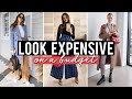 How to Look Expensive On A Budget