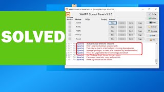 SOLVED 'Error: Apache Shutdown Unexpectedly' | XAMPP & MySQL Fixes