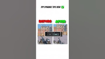 NOOB TO PRO TIPS ✅  FPP DYNAMIC SETING KEYA HAI / PUBG / BGMI#pubgmobile #pubg #gaming #tips&trick