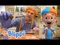 Tienda de Chocolate con Blippi |  Blippi Español + Blippi Wonders🧡💙