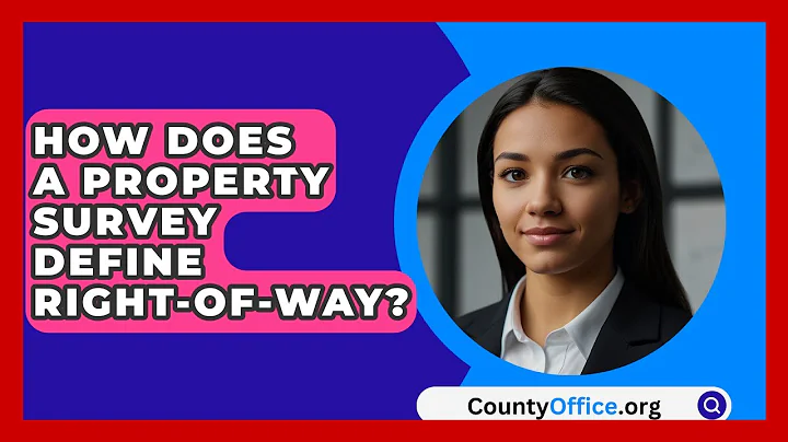How Does A Property Survey Define Right-of-way? - CountyOffice.org