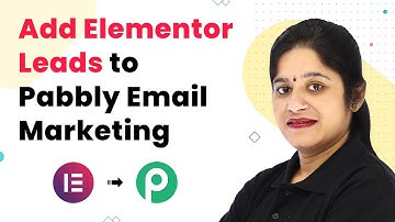 Add Elementor Forms Submissions as Subscribers in Pabbly Email Marketing Automatically