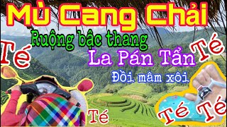 Mù Cang Chải | Té trên đồi mâm xôi La Pán Tẩn | Tây Bắc | Mu Cang Chai Rice terrace fields