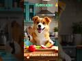 Funny Dog Cutting Fruits | Cute Animal Video #viral #3d