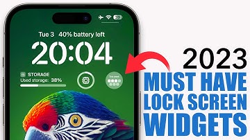 Best iOS 16 Lock Screen WIDGETS - You Must Have in 2023