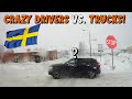 Crazy Drivers vs. Trucks! *Guest Compilation*