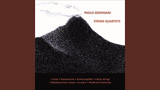 Restitutio Memoriae for string quartet: IV. Estatico