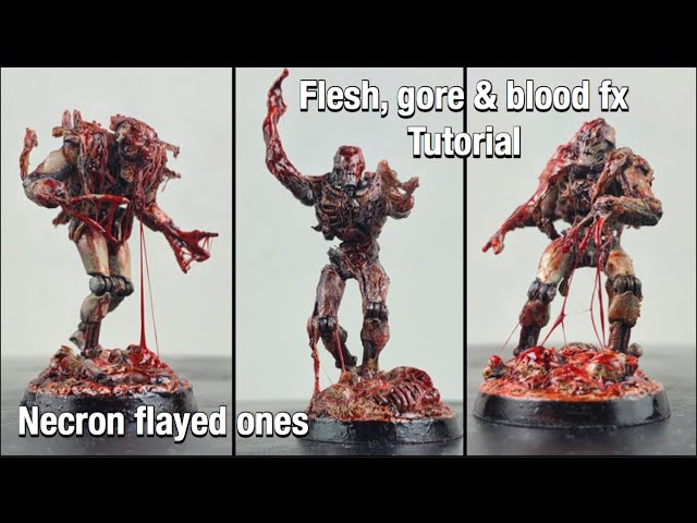 Tutorial: How to paint Necron Flayed Ones » Tale of Painters