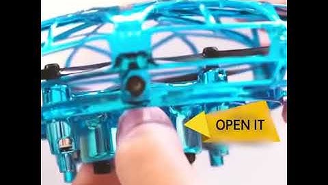 Mini Drone Quad Induction Levitation UFO Review 2020
