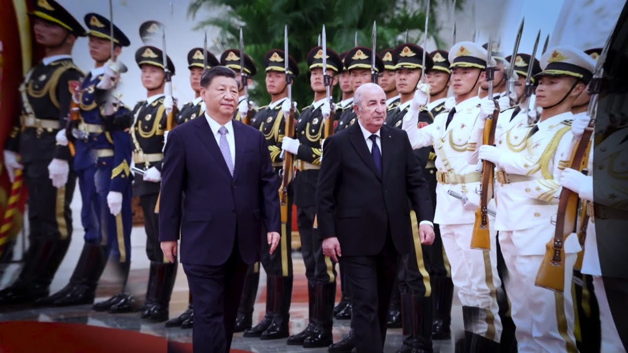 فيديو | الرئيس تبون يخص باستقبال رسمي ببكين من طرف نظيره الصيني