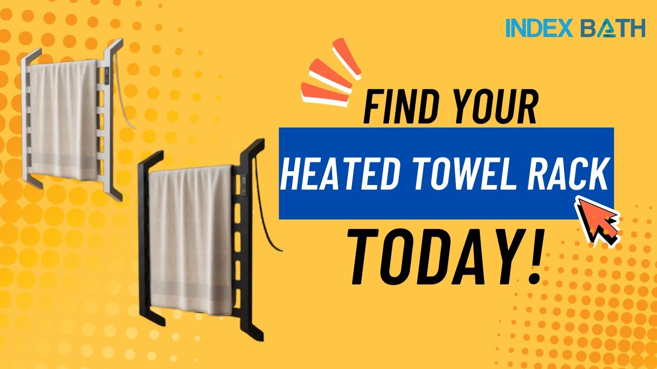Heated Towel Racks Bring Comfort and Luxury Into Your Bathroom