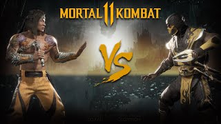 Mortal Kombat 11 Liu Kang vs Scorpion | Лю Кан против Скорпиона