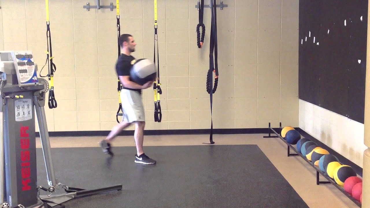 Medicine Ball Broad Jump Throw YouTube