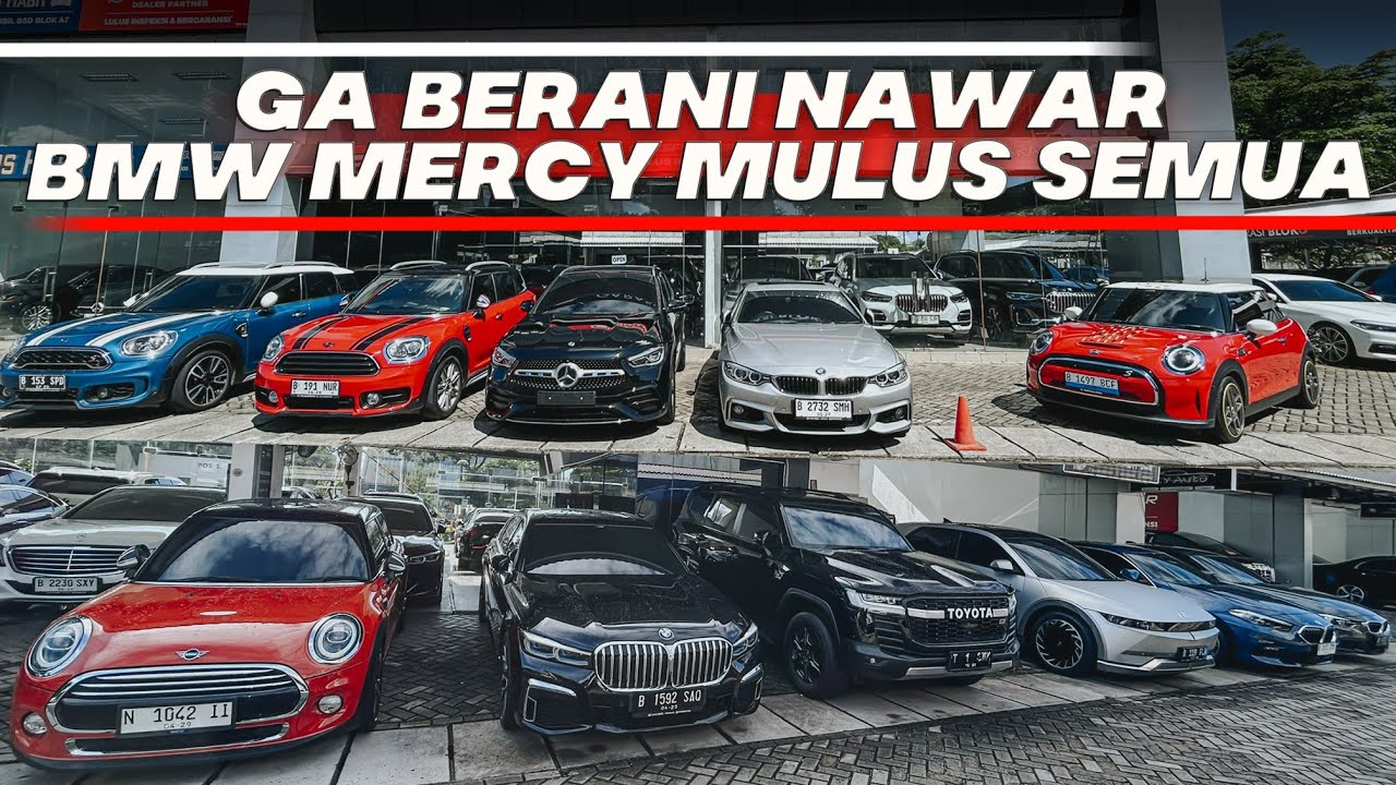 HARGA MOBIL BEKAS PREMIUM MEWAH MERCY BMW SAMPAI LANDCRUISER MULAI 300 JUTAAN GARASI BLOK O BSD