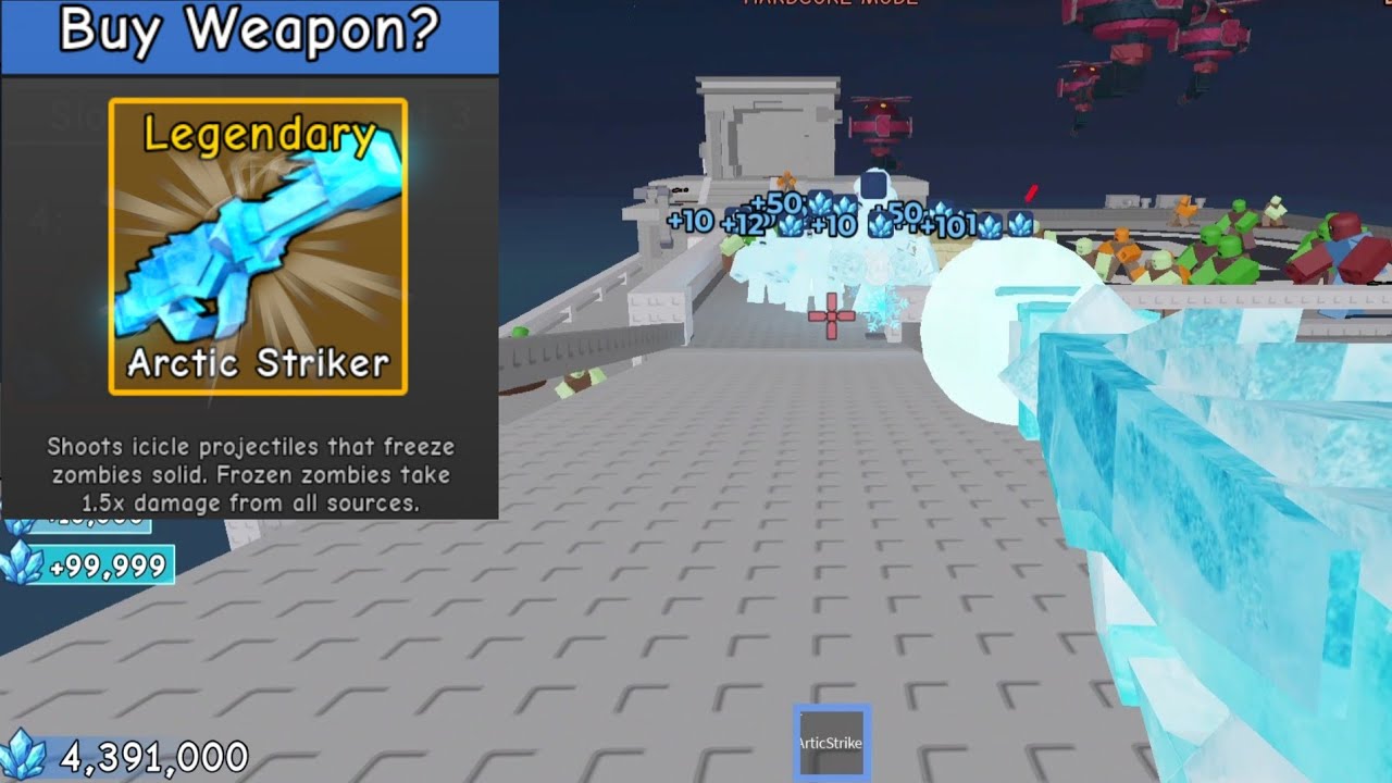 Arctic Striker Unlocked - Roblox Survive Zombie Arena - YouTube