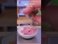 The tiniest チキンカツ! #食べられるミニチュア　#ミニチュア料理 #minifood #miniaturecooking