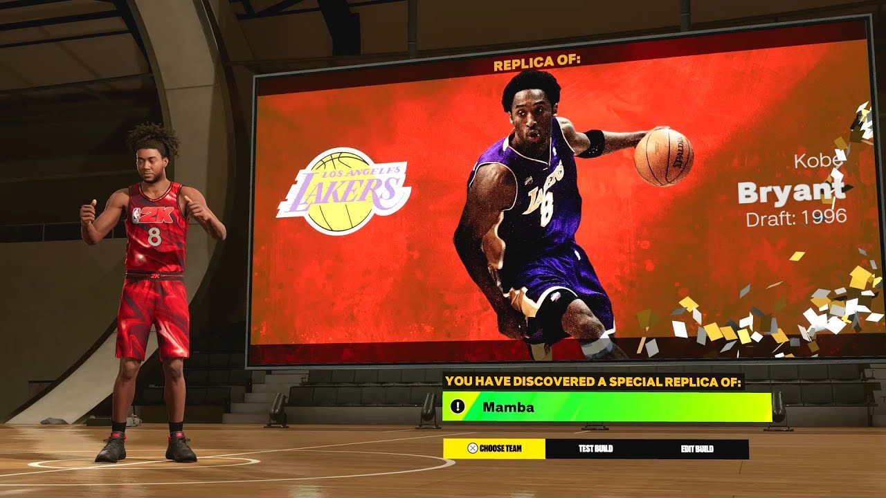 OFFICIAL KOBE BYRANT "Mamba" BUILD in NBA 2K23 RARE EASTER EGG BUILDS