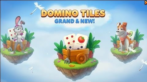 Solitaire Grand Harvest New Challenge Domino Island Part 1