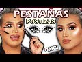 COMO APLICAR PESTAÑAS POSTIZAS FACIL Y RAPIDO (False Eyelashes Quick &amp; Easy!)