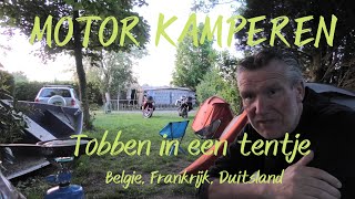 Motor kamperen in Frankrijk, Belgie en Duitsland.