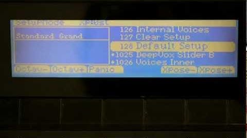 17 Kurzweil PC3 Series: Setup Mode Editor