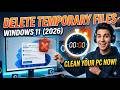 How To Delete Temporary Files in Windows 11 ( 2026 ) Updated Vedio