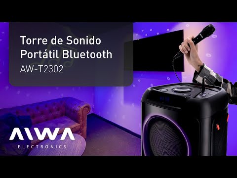 ALTAVOZ TORRE AIWA 2X12 BLUETHOO - Mi Factory