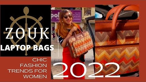 Vlog 22 | Zouk Laptop Bag Review 2022 | Amazon | Best Laptop Bag For Ladies | Zouk Laptop Bag Haul