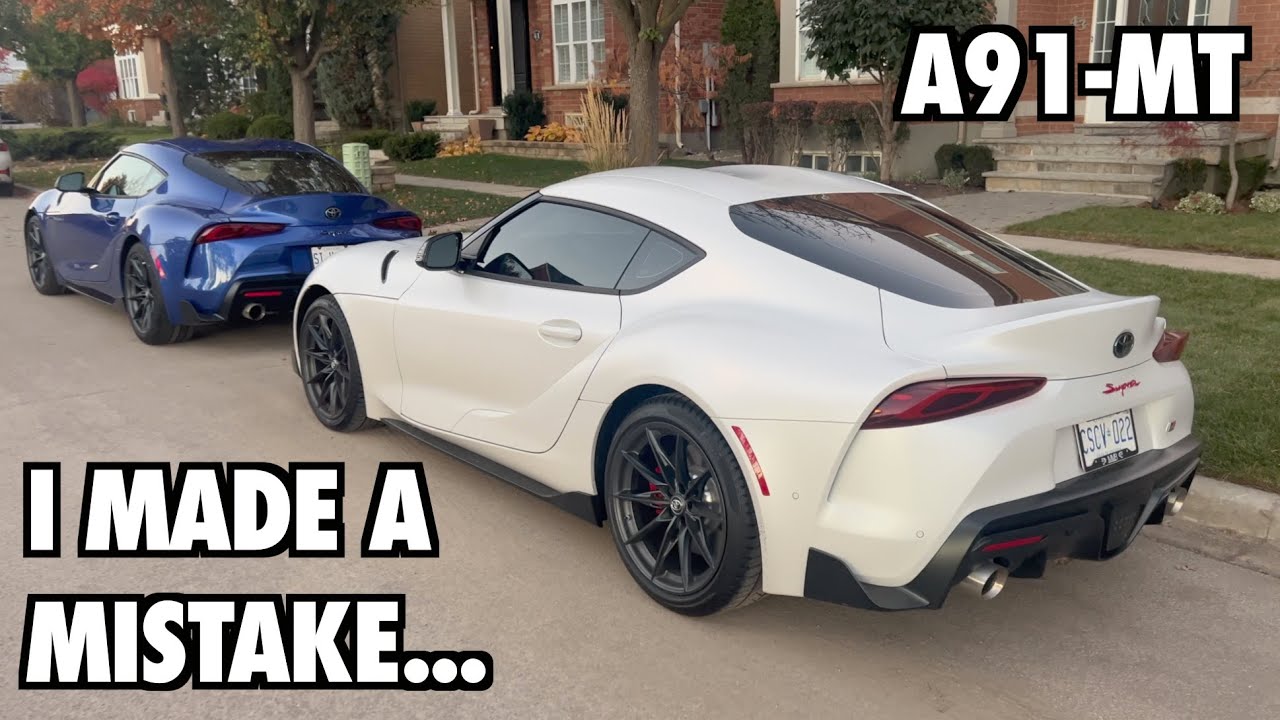 Should I have got THIS Manual Supra Instead? - YouTube