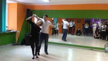 Olo & Vera impro - zouk workshops part 1