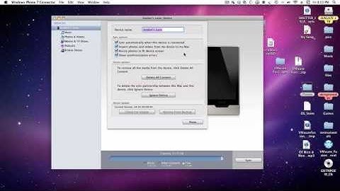 Windows Phone 7 Connector for Mac