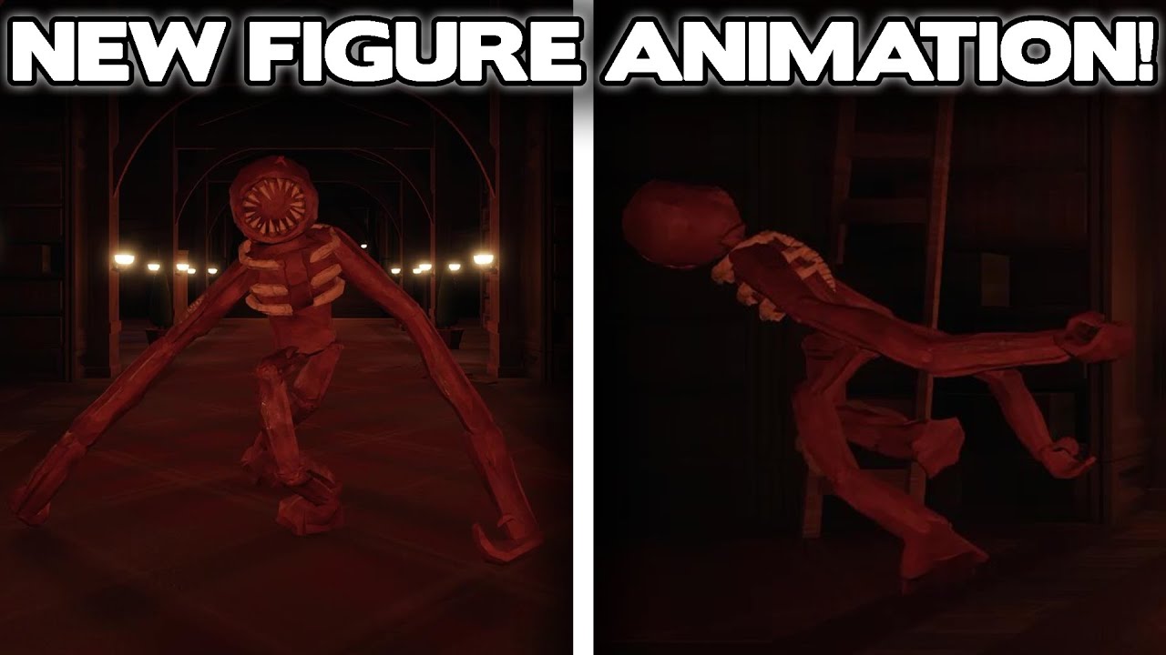 The SECRET of FIGURE - Roblox DOORS Animation 3D 