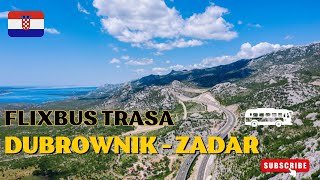 Flixbus Chorwacja 🇭🇷 Jak wygląda podróż Jadranką na trasie Dubrownik - Zadar?