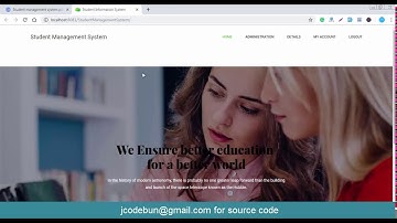 Student Management System Project in java with source code Using JSP, Servlet and MYSQL