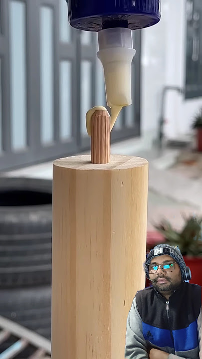 This Wood Joint Fits TOO Perfectly 😳🪵 | Green Screen Clip #woodworking #diy #automobile #cncmill