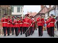 British army band colchester at woodbridge freedom parade 2023