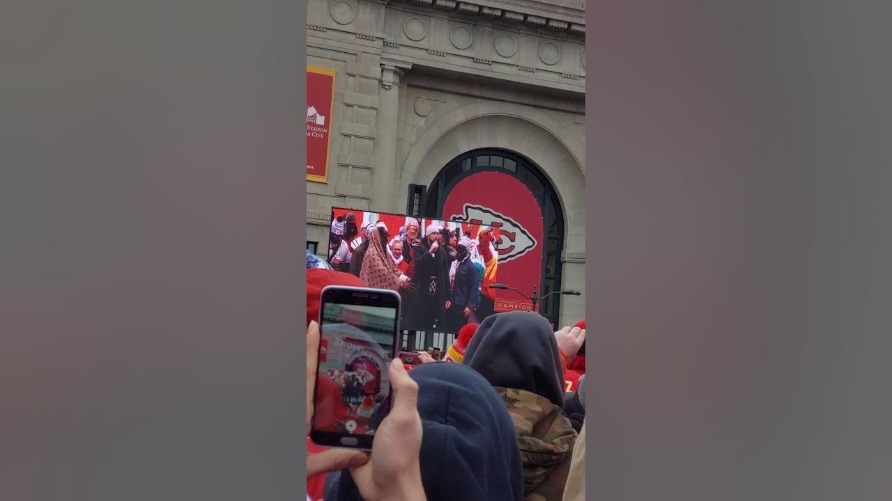 Travis Kelce speech at Chiefs parade YouTube