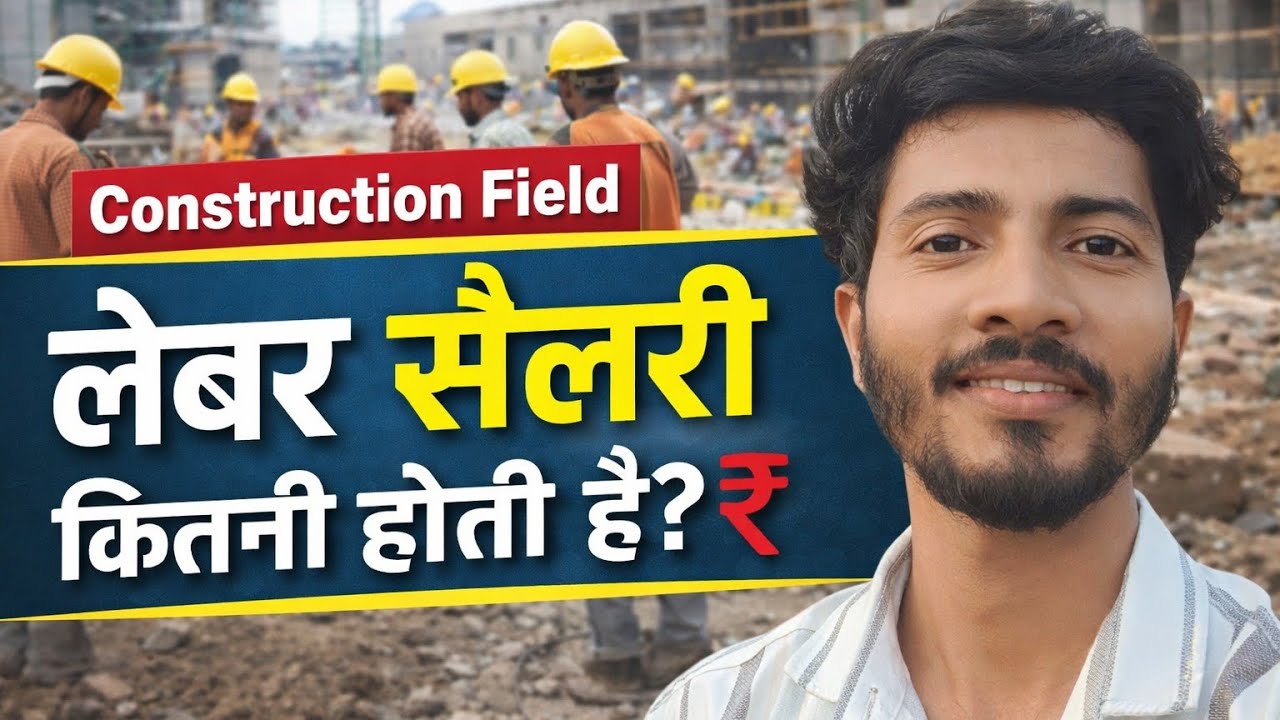 Construction Labour Salary 2026 💰 | India Me Kitni Milti Hai Majdoori?