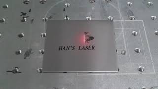 Han's Laser EGYPT Fiber Laser Marking Metal فايبر ليزر - كتابة بالليزر لون اسود